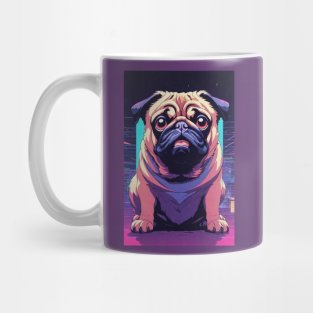 80's Disco Pug Mug